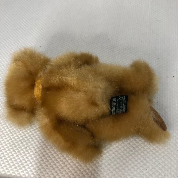 RUSS Berrie "Pennington" Caramel Plush Stuffed Teddy Bear - Picture 4 of 7